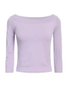 Roberto Collina Woman Sweater Lilac Size S Viscose, Polyester In Purple