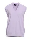 Roberto Collina Sweaters In Purple