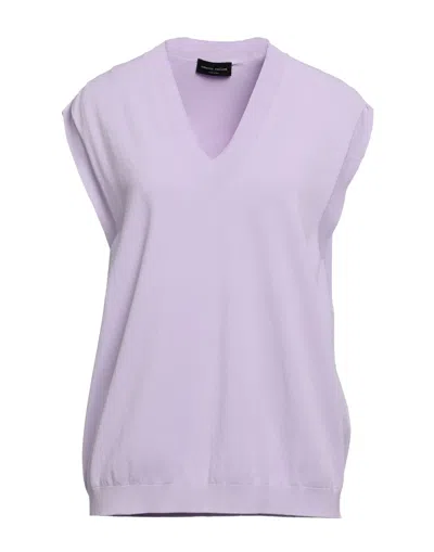 Roberto Collina Sweaters In Purple