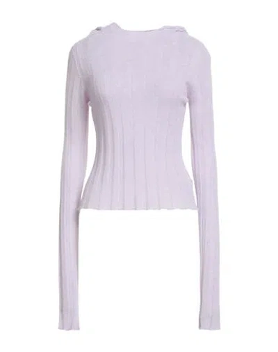 Roberto Collina Woman Sweater Lilac Size S Wool In Purple