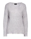Roberto Collina Woman Sweater Lilac Size S Linen In Purple
