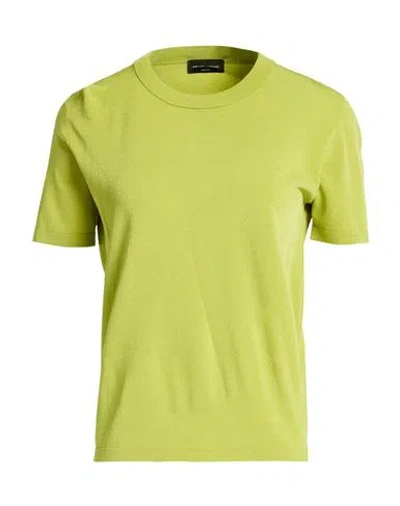 Roberto Collina Woman Sweater Lime Green Size L Viscose, Polyester