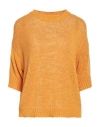 Roberto Collina Woman Sweater Mandarin Size S Cotton, Polyamide In Mandarin