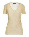 Roberto Collina Sweaters In Yellow