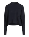 Roberto Collina Woman Sweater Midnight Blue Size S Wool, Alpaca Wool