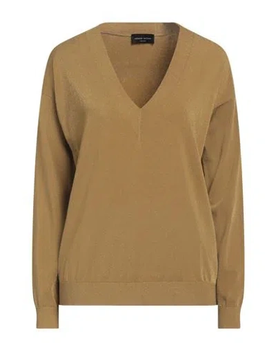 Roberto Collina Woman Sweater Military Green Size S Viscose, Polyester