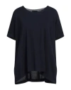 Roberto Collina Woman Sweater Navy Blue Size S Cotton