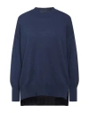 Roberto Collina Woman Sweater Navy Size Xs Merino Wool, Cashmere In Navy Blue