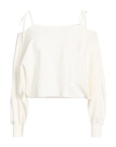 Roberto Collina Woman Sweater Off White Size M Cotton
