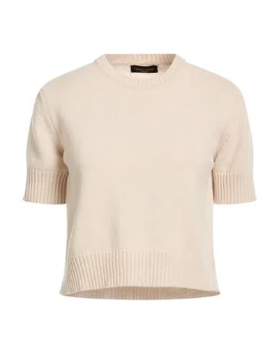 Roberto Collina Woman Sweater Off White Size S Merino Wool, Cashmere In Neutral