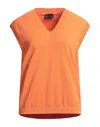 Roberto Collina Sweaters In Orange