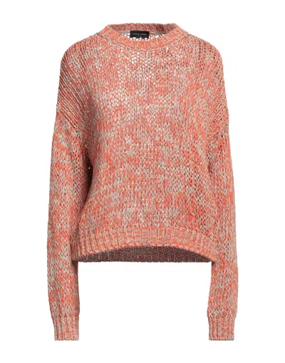 Roberto Collina Sweaters In Orange