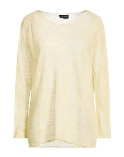 Roberto Collina Woman Sweater Pastel Yellow Size S Merino Wool