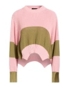 Roberto Collina Woman Sweater Pink Size S Cotton