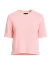 Roberto Collina Woman Sweater Pink Size Xs Merino Wool, Cashmere In Pink