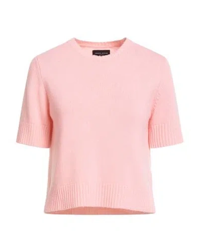 Roberto Collina Woman Sweater Pink Size Xs Merino Wool, Cashmere
