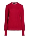Roberto Collina Woman Sweater Red Size Xl Merino Wool