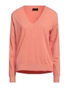 Roberto Collina Woman Sweater Salmon Pink Size S Viscose, Polyester