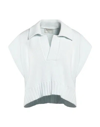 Roberto Collina Woman Sweater Sky Blue Size S Cotton