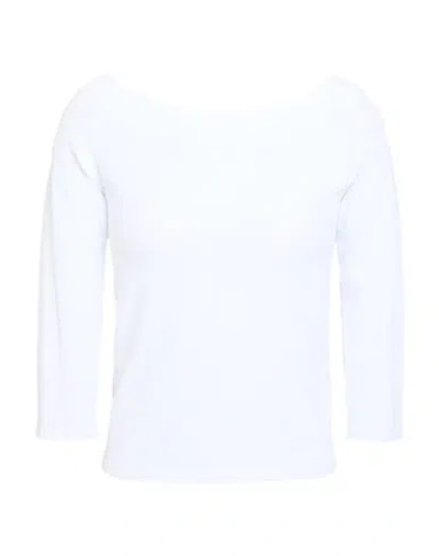 Roberto Collina Woman Sweater White Size L Viscose, Polyester