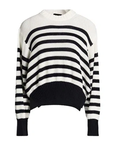 Roberto Collina Woman Sweater White Size M Cotton
