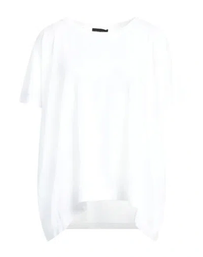 Roberto Collina Woman Sweater White Size S Cotton