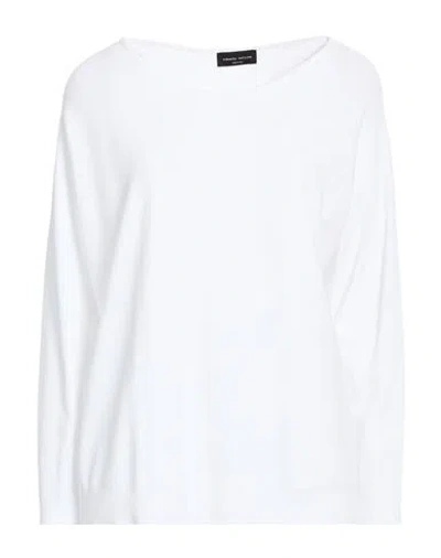 Roberto Collina Woman Sweater White Size Xs Viscose, Polyester