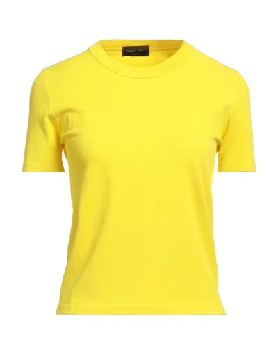 Roberto Collina Sweaters In Yellow