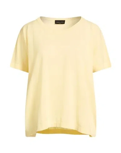Roberto Collina Woman Sweater Yellow Size S Cotton