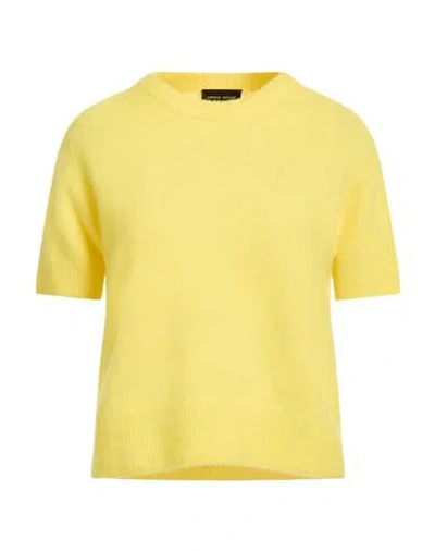 Roberto Collina Woman Sweater Yellow Size S Textile Fibers