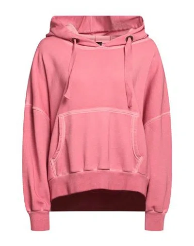 Roberto Collina Woman Sweatshirt Pink Size M Cotton, Polyester