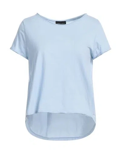Roberto Collina Woman T-shirt Sky Blue Size Xs Cotton