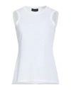 Roberto Collina Woman T-shirt White Size Xl Cotton, Polyamide In White