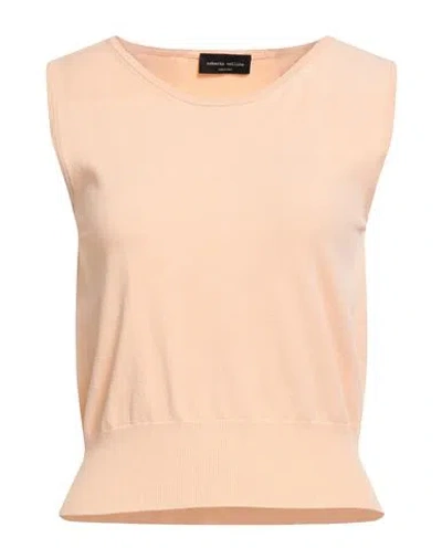 Roberto Collina Woman Top Apricot Size L Viscose, Polyester In Pink