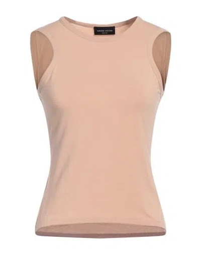 Roberto Collina Woman Top Blush Size L Modal, Cashmere, Elastane