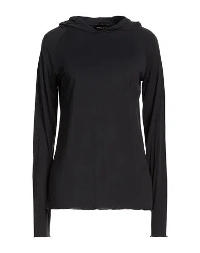 Roberto Collina Woman T-shirt Black Size M Wool
