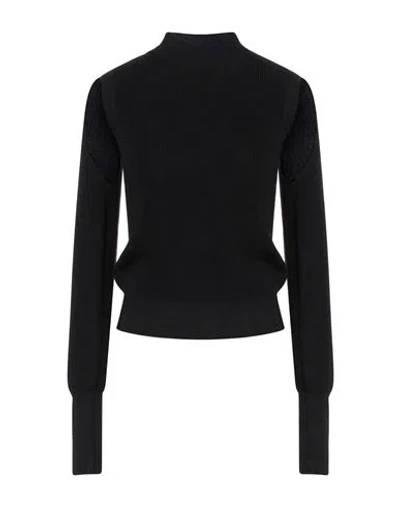 Roberto Collina Woman Turtleneck Black Size M Merino Wool