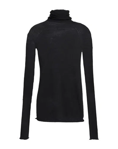 Roberto Collina Woman Turtleneck Black Size S Merino Wool