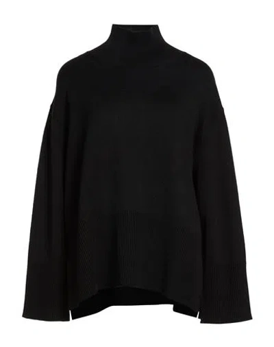 Roberto Collina Woman Turtleneck Black Size S Merino Wool