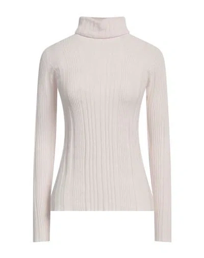 Roberto Collina Woman Turtleneck Blush Size Xs Cashmere In Neutral
