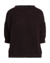 Roberto Collina Girocollo Mc In Brown