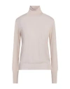 Roberto Collina Woman Turtleneck Cream Size M Merino Wool In White