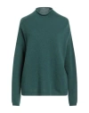 Roberto Collina Woman Turtleneck Dark Green Size M Cashmere