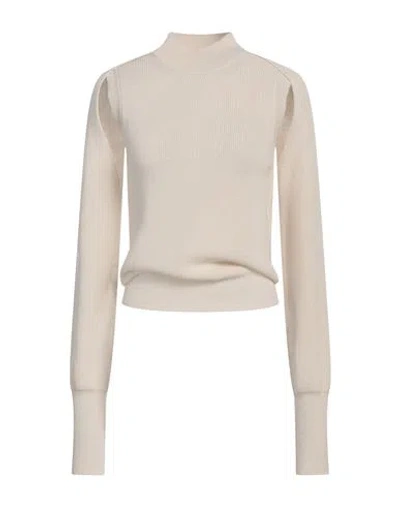 Roberto Collina Woman Turtleneck Ivory Size S Merino Wool