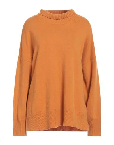Roberto Collina Woman Turtleneck Mandarin Size L Wool, Cashmere