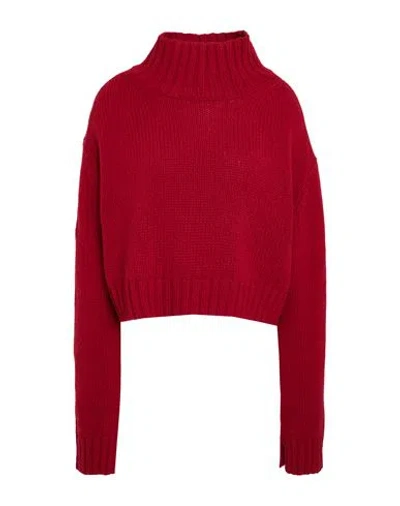 Roberto Collina Woman Turtleneck Red Size S Wool, Cashmere
