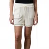 Roberto Collina Terry Cloth Shorts In Neutral