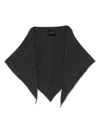 Roberto Collina Wool Shawl In Gold