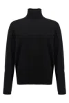 Roberto Collina Wool Turtleneck Sweater In Black