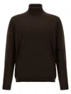 Roberto Collina Turtleneck Wool Sweater Long Sleeves